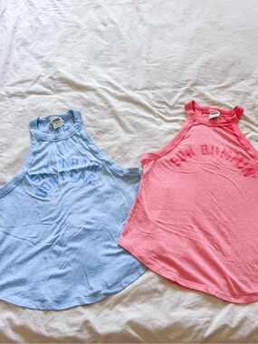 PINK Victoria's Secret Halter Tank Tops